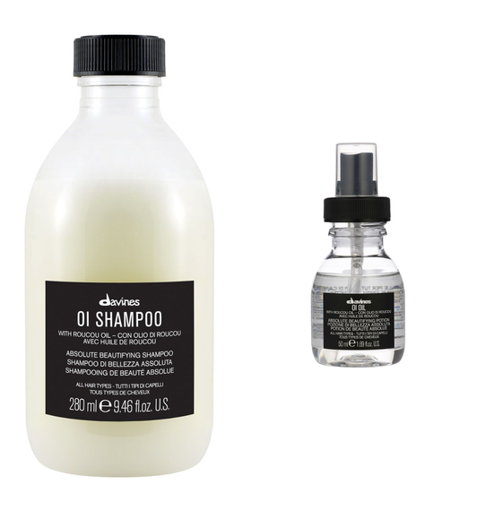 Zestaw Davines OI szampon + olejek