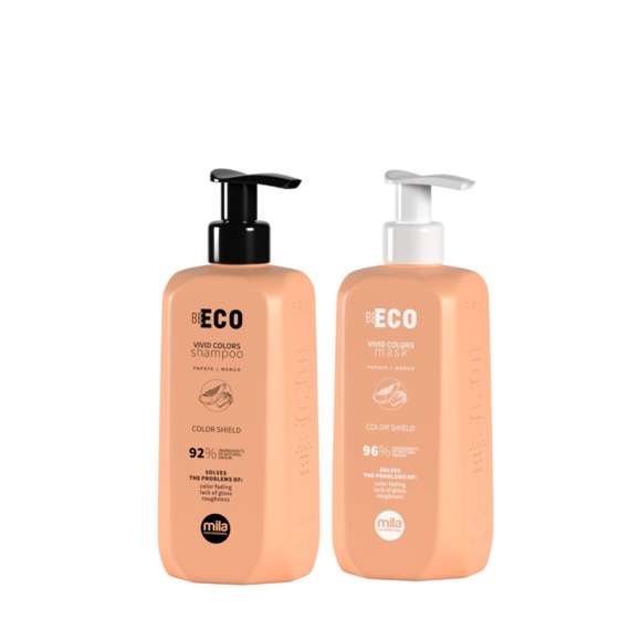 Zestaw Mila BE ECO Vivid Colors  szampon 250 ml + maska 250 ml