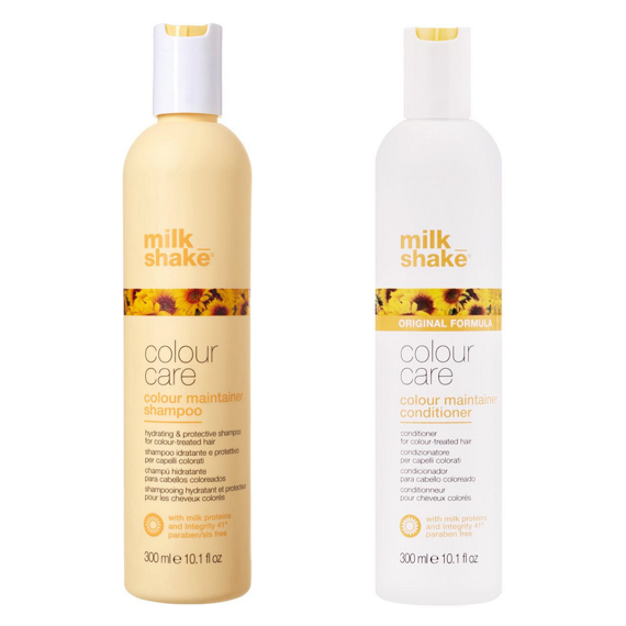 Zestaw Milk Shake Colour Care Maintaner chroniący kolor do włosów farbowanych szampon 300 ml + odżywka 300 ml